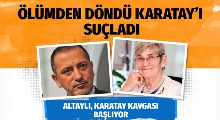 Fatih Altaylı anjiyo oldu Canan Karatay'ı suçladı