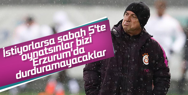 Fatih Terim: Bizi durduramayacaklar