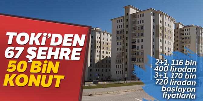 TOKİ 67 şehirde yapılacak 50 bin konut projesini tanıttı