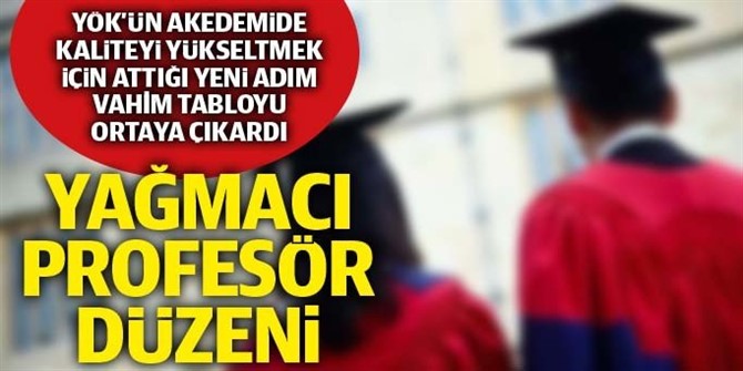 Yağmacı profesör skandalı