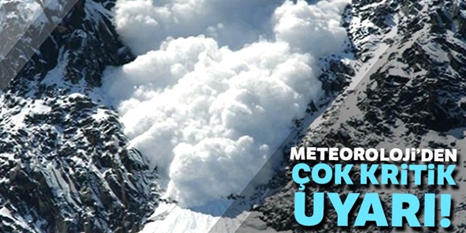 Meteoroloji 'tehlike var' dedi uyardı