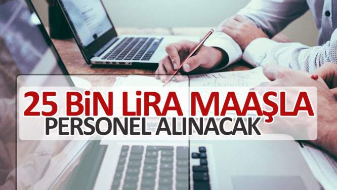 ÖSYM 25 bin lira maaşla personel alacak!