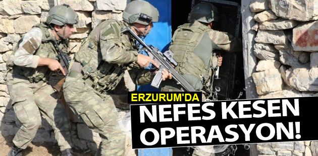 Erzurum merkezli silah ve göçmen kaçakçılığı operasyonu
