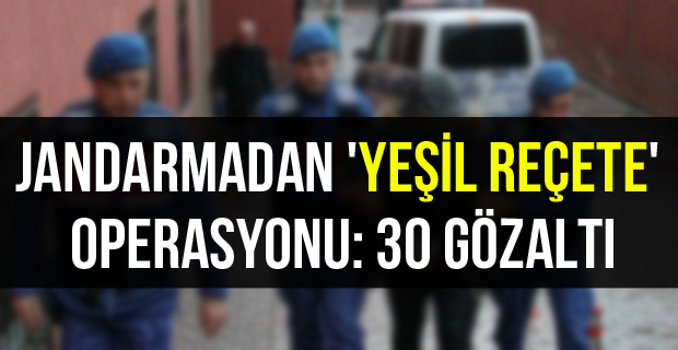 Yeşil Reçete Operasyonunda 38 bin hap ele geçirildi