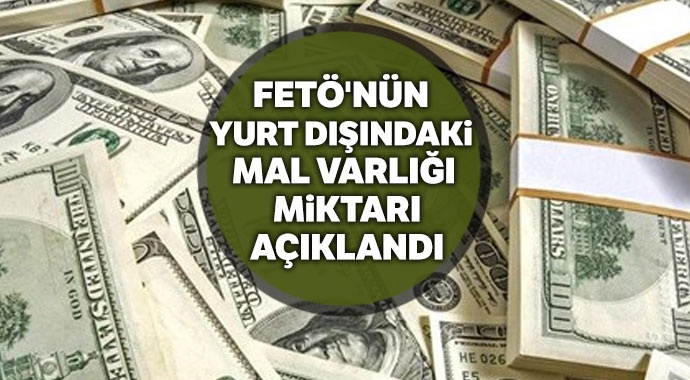 FETÖ'nün yurtdışına kaçırılan mal varlığının miktarı açıklandı