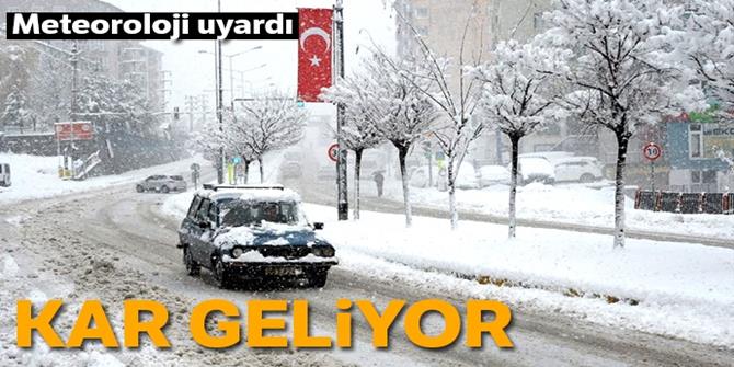 Doğu Anadolu’da kar yağışı etkili olacak