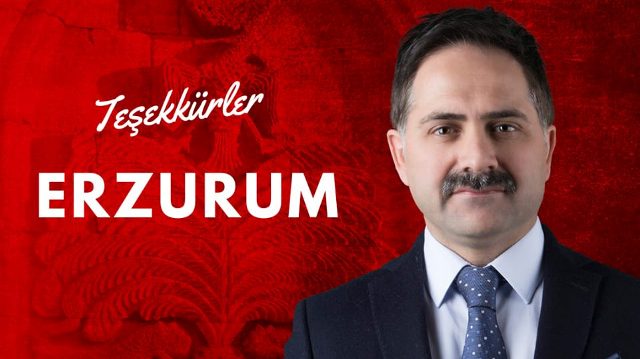 Teşekkürler Erzurum..