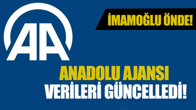 Anadolu Ajansı İstanbul verilerini güncelledi