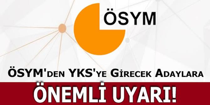 ÖSYM'den MSÜ adaylarına 'saat' uyarısı