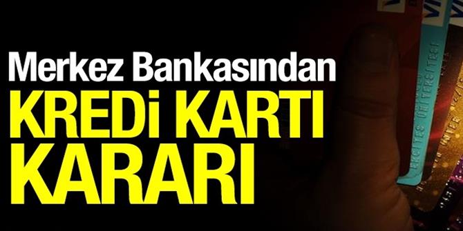 Merkez Bankası kredi kartı faiz oranlarını indirdi