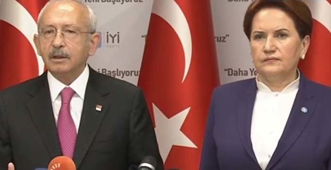 Kılıçdaroğlu ve Akşener'den seçim açıklaması