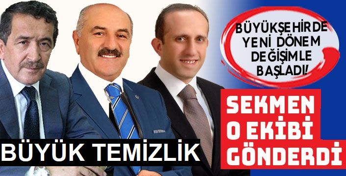 Başkan Sekmen'den İstanbul ekibine operasyon!
