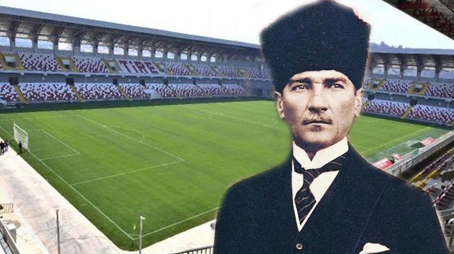 Belediye başkanı seçildi ilk iş stadın adını Atatürk Stadı olarak değiştirdi