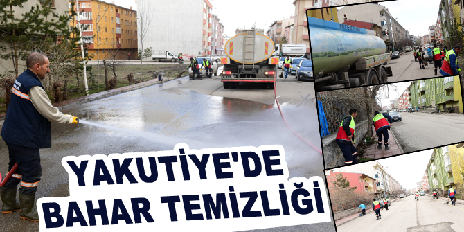 Yakutiye'de bahar temizliği yapıldı