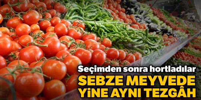 Seçimden sonra hortladılar