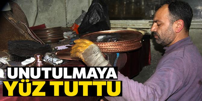 Bakırcılık mesleği unutulmaya yüz tuttu