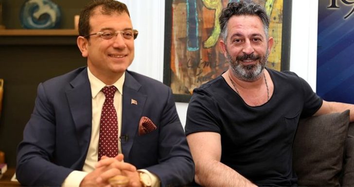 Cem Yılmaz mazbatasını alan Ekrem İmamoğlu'nu böyle tebrik etti