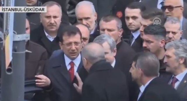 Erdoğan ve İBB Başkanı Ekrem İmamoğlu cenaze törenine katıldı!