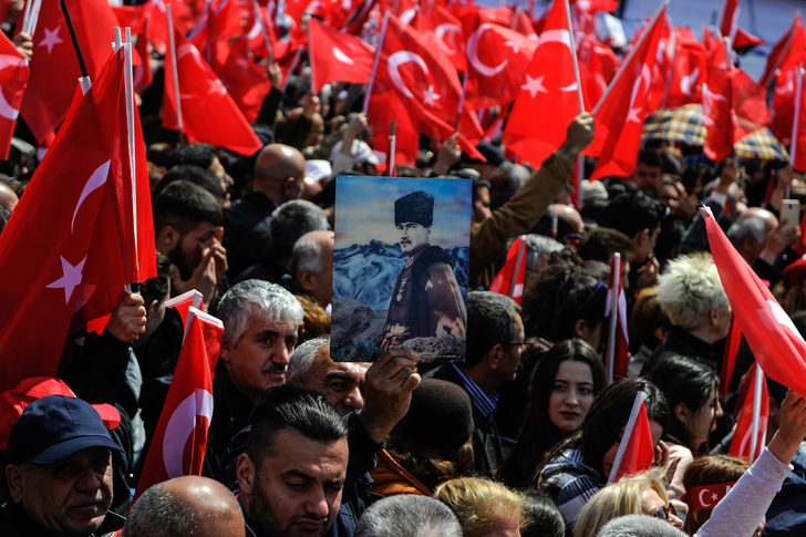 Maltepe'de Ekrem İmamoğlu mitingi