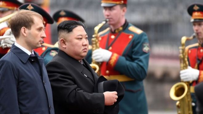 Kuzey Kore lideri Rusya'da
