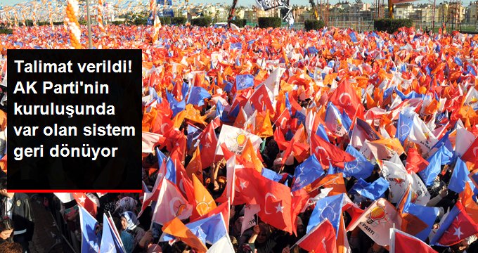AK Partili Belediye Başkanlarına, Talimat Verildi