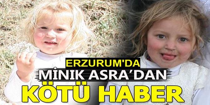 Erzurum'da dereye düşen küçük "Asra" boğuldu