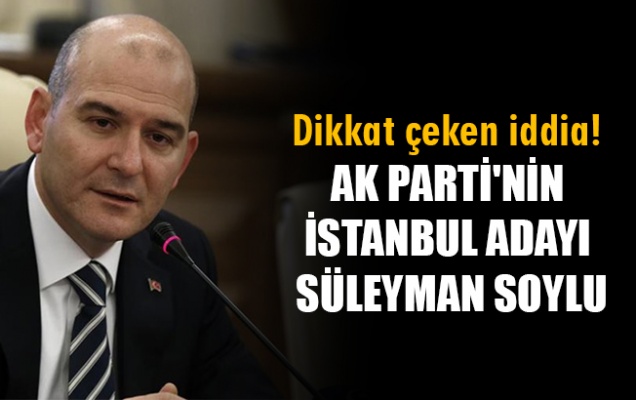 İstanbul'da Süleyman Soylu mu aday olacak? Binali Yıldırım'dan açıklama