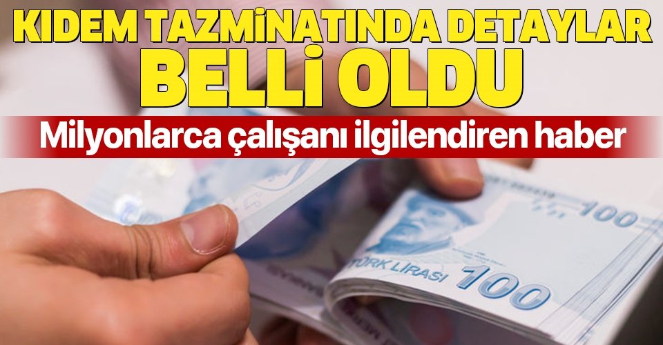 Kıdem tazminatında yeni model