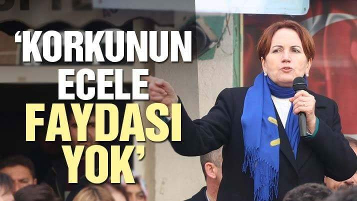 Meral Akşener'den önemli açıklamalar