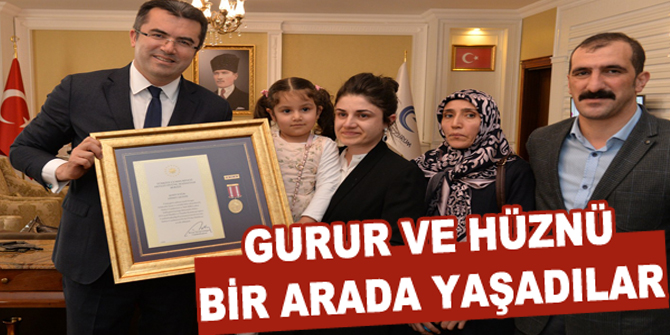 Gurur ve hüznü bir arada yaşadılar