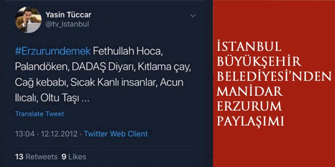 İBB'den o paylaşımları yapan bakın kim çıktı?