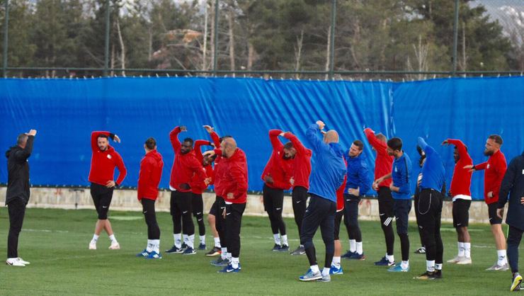 Erzurumspor, Yeni Malatyaspor maçı hazırlıklarına başladı