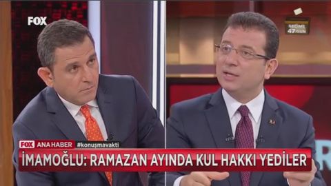 Ekrem İmamoğlu FOX Ana Haber'de konuştu...