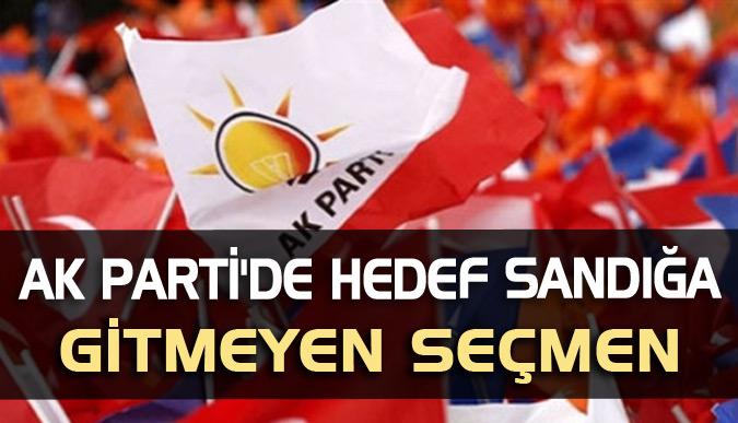 AK Parti'de 23 Haziran'da hedef sandığa gitmeyen seçmen