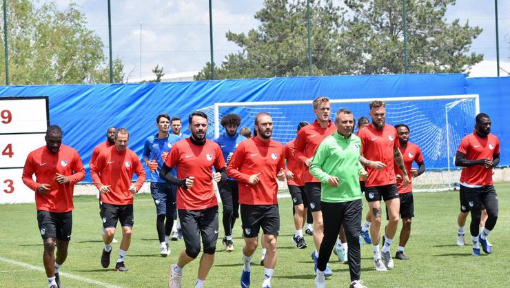 Erzurumspor, Kayserispor maçı hazırlıklarına başladı