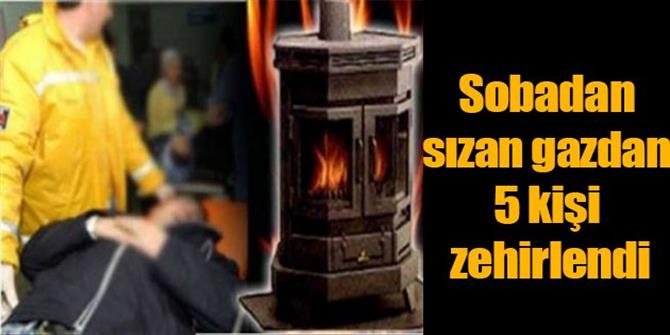 Erzurum’da 5 kişi sobadan sızan gazdan zehirlendi