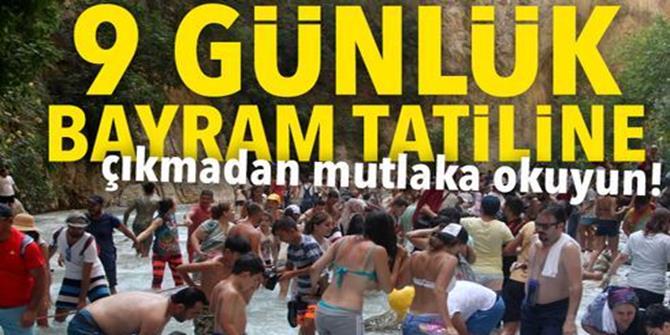 Tatilcinin 9 günlük ‘alternatif’ rotası!