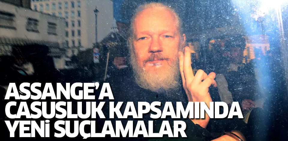 ABD'den Julian Assange'a 17 yeni suçlama