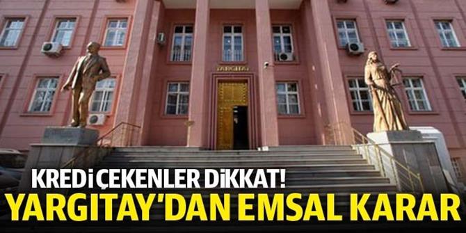 Yargıtaydan kredi masraflarına ilişkin zamanaşımı süresi kararı