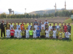 Erzurum'da babalar sahada