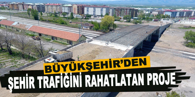 Büyükşehir’den şehir trafiğini rahatlatan proje