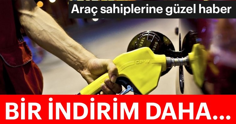 Motorine litrede 11 kuruş indiririm geldi