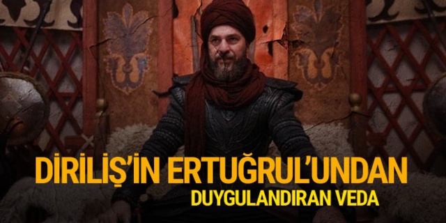 Engin Altan Düzyatan'dan Diriliş Ertuğrul dizisine veda mesajı!