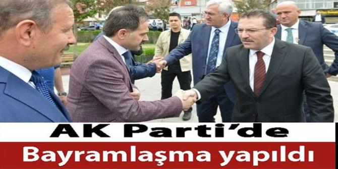 AK Parti Erzurum İl Başkanlığı bayramlaşma programı