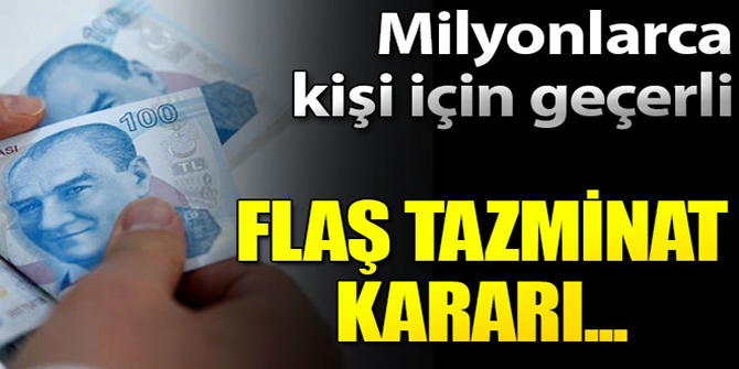 Yargıtay'dan kıdem tazminatı ile ilgili emsal karar