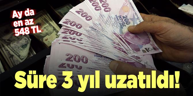 Sigorta zorunlu, maaş ise 548 lira