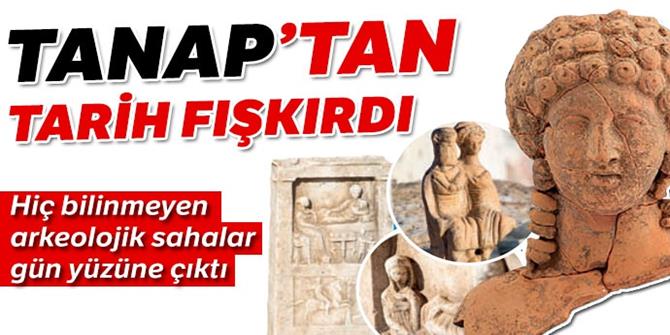 TANAP kazılarında 154  arkeolojik saha bulundu