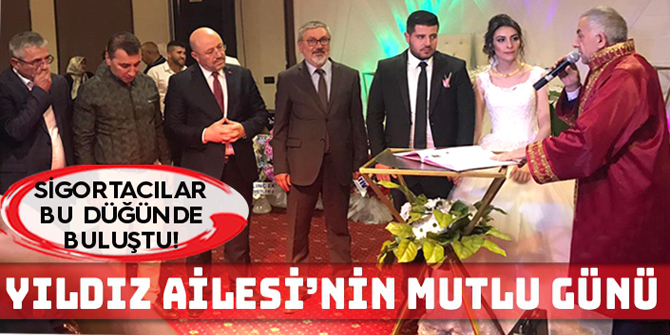 Erzurum'da sigorta sektörününü bir araya getiren düğün