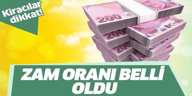 2019 Haziran ayı kira artış zam oranı ne kadar?.