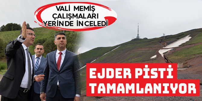 Ejder pisti tamamlanıyor